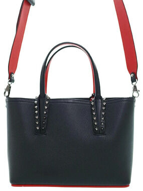 Christian Louboutin CABATA Handbag Studded Black